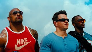 The jocks planned a failed kidnapping. Mark Wahlberg Dwayne Johnson Anthony Mackie in Pain & Gain.