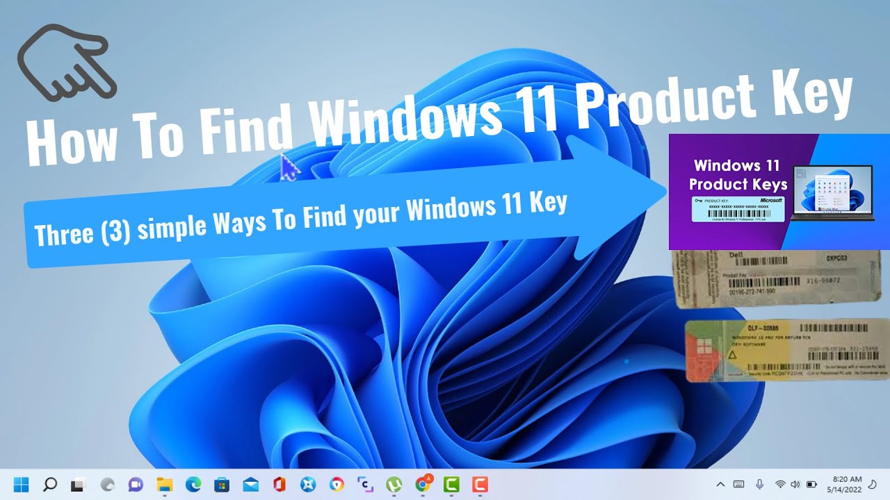 How To Find Windows 11 Product Key | Recover Lost Windows Product Key ...