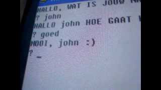 BBC Basic praatprogramma