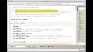 Hangman Game in Java