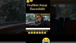 Trafikte Saygı BABA'ya Denk Geldi 😂😂😂