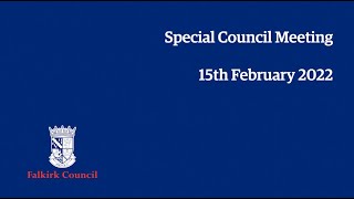 Special Council - 15 February 2022