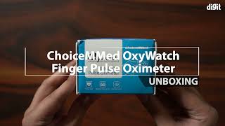 CHOICEMMED Fingertip Pulse Oximeter Unboxing