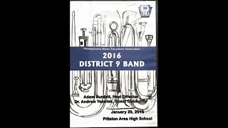 2016 PMEA District 9 Band Festival