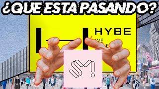 ¿QUÉ ESTÁ PASANDO ENTRE HYBE Y SM? | El caso de HYBE