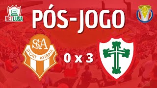 PÓS-JOGO - ATIBAIA 0 X 3 PORTUGUESA - COPA PAULISTA