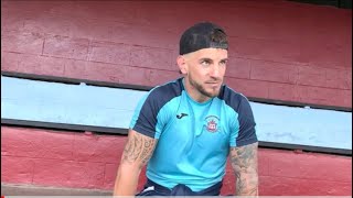 Post match interview Matt Morton