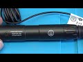 akg c411 pp microphone unboxing 4k