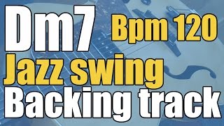 Dorian Jazz Swing Backing Track - D minor seventh - 120 Bpm