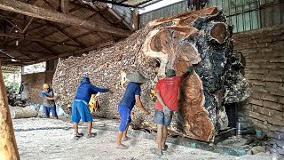 Legenda serat kayu trembesi Gunung Lokon sulawesi !! diborong warga belanda I Sawmill