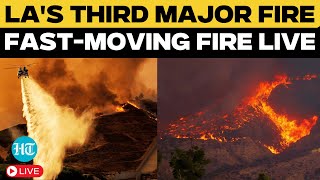 California Wildfire LIVE: Hughes Fire Threatens Homes in Castaic | Mass Evacuations Ordered, LA Fire