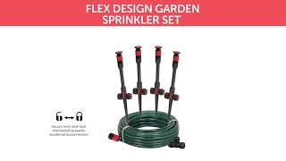 Eden Flex Design Sprinkler Set - Europe edition