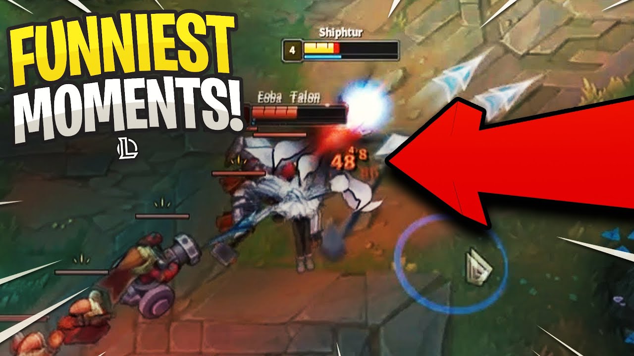 Funniest Moments Montage League Of Legends Youtube