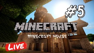 Making a House || Minecraft Survival || Day 5 || H