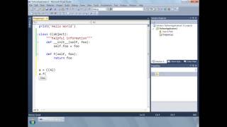 PTVS Core editing experience with Python Tools for Visual Studio