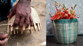 How to make Bamboo Basket | Diy | Craft