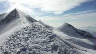 Alpinism in the Monte Rosa mountains