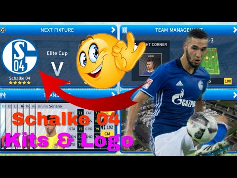 How To Create Schalke 04 Team Kits & Logo 2019 Dream League Soccer 2019
