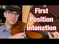 How To Play First Position In Tune on the Violin - [3 QUICK TIPS]