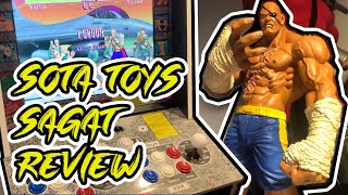 Sagat Collectible 1:6 Sculpture from SOTA Toys Unboxing and Review! The Best Sagat Figure Ever?