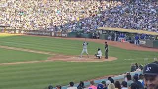 Shohei Ohtani On deck circle vs Mitch Spence 2nd at bat 8/3/24