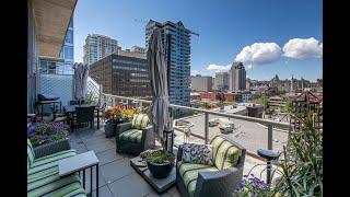 PH 910 383 Cumberland St Ottawa 2 bed 2 bath Penthouse with massive private terrace!