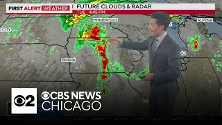 More widespread severe weather likely in Chicago Tuesday