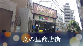 2022年7月撮影 文の里商店街（Fuminosato avenue）