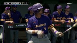 UAlbany vs UMass Lowell Baseball 5/22/24 America East Baseball Tournament