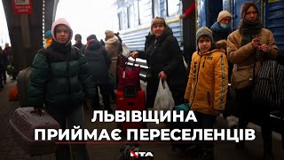 Як Львів приймає українців, які тікають від війни|Львівщина вже прийняла близько 40тис осіб офіційно