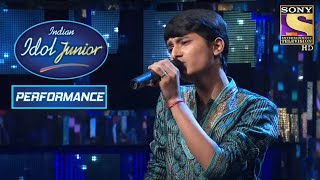 Aakash's Formidable Performance On 'Aa Ri Aaja'  | Indian Idol Junior