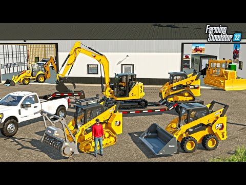 I PURCHASED ALL NEW CAT AND MINI EX LOADERS FOR CONSTRUCTION COMPANIES (500,000)