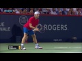 shapovalov upsets nadal federer zverev through coupe rogers montreal 2017 highlights day 4