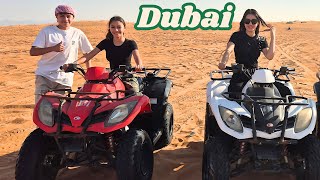 Experience the THRILL of Dubai Desert Quad Riding with HZHtube Family