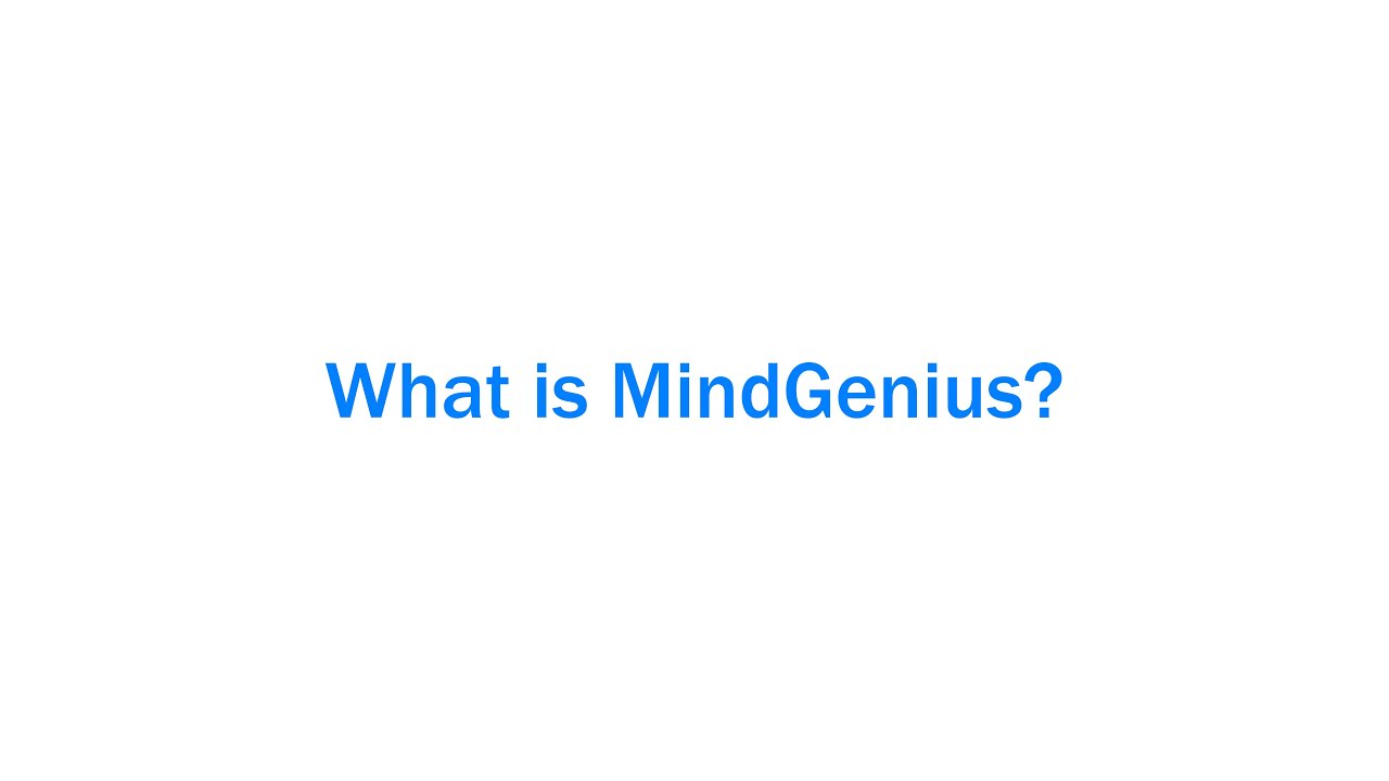 What Is Mindgenius Youtube