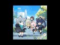 가사 번역 자막 lyrics 블루아카이브 중국판 테마송 claris「blue canvas」 full ver.