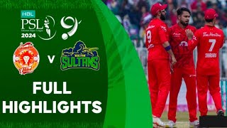 Psl Final Highlights | Multan Sultans vs Islamabad United | Match 34 | Final | HBL PSL 9
