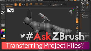 #AskZBrush: “How can I transfer files from one project to another?”