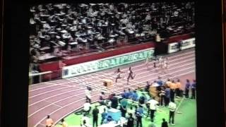 1997 World indoor 400m finals. Track and Field. Jearl Miles Clark - World Champion