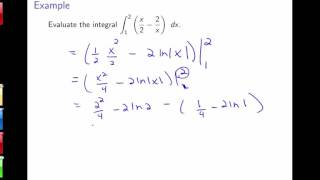 Section 5.4: The Indefinite Integral and Net Change Theorem