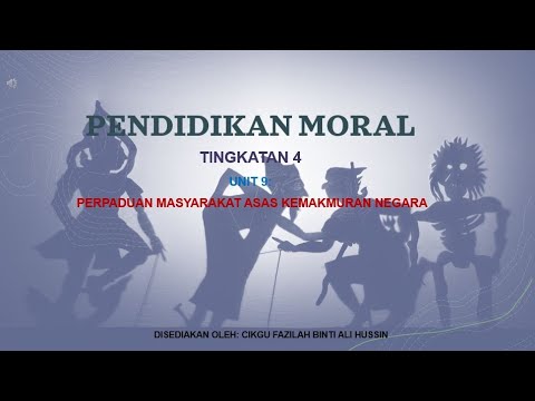 UNIT 9 PENDIDIKAN MORAL TINGKATAN 4 KSSM - YouTube