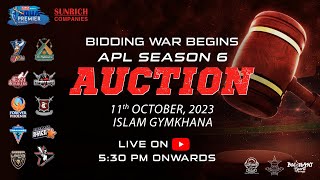 AUCTION I APL SEASON 6