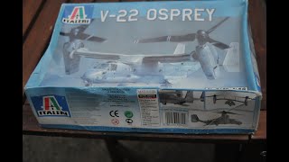 Inbox Review of the 1/48 Scale V-22 Osprey from Italeri V2.0