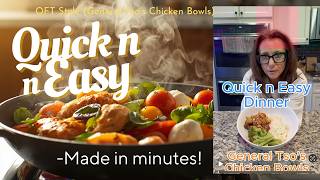 Better Than Takeout! 🥢 General Tso’s Chicken Bowls | Quick & Easy Weeknight Dinner#ourfamilytableco