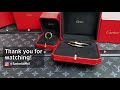 cartier mini bday jewelry haul 2019