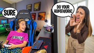 Doing The OPPOSITE of what my PARENT'S SAY for 24 Hours! | The Royalty Family