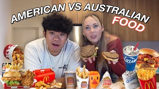 AUSTRALIAN TRIES AMERICAN FAST FOOD! 🇺🇸🍟🤢