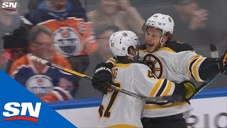 David Pastrnak Beats Mike Smith With A Backhand Five-Hole For OT Winner