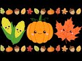 FALL PUMPKINS AND LEAVES FUN | BABY SENSORY | HIGH CONTRAST