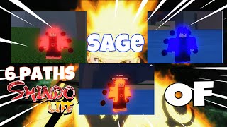 Sage OF Six Paths Cloak Leaks in Shindo Life